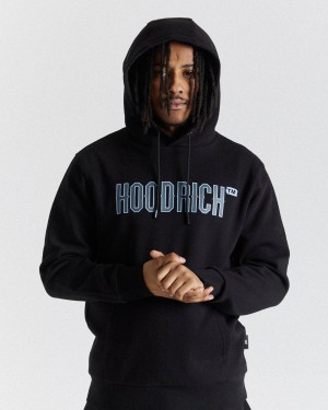 Hoodrich Akira Hoodie Black/Blue Mexico | NSZL24063