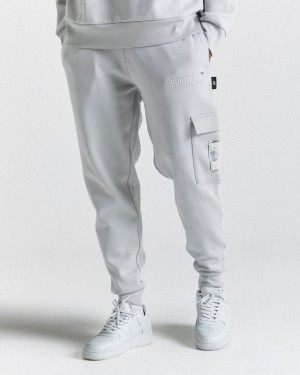 Hoodrich Akira Joggers Grey/White/Navy Mexico | ZCBO20913
