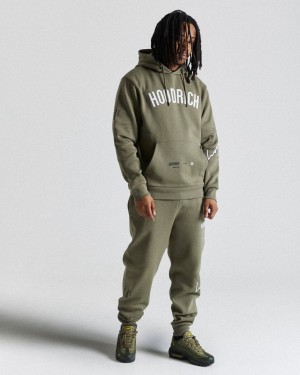 Hoodrich Caliber Joggers Khaki/White Mexico | JWCF36087