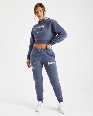 Hoodrich Calor Joggers Azul Marino Mexico | OCIT26941