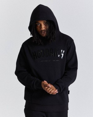 Hoodrich Chromatic Hoodie Black/Chromatic Mexico | KXPU72140