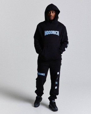 Hoodrich Claw Joggers Black/Blue/White Mexico | UFYN37520
