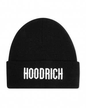 Hoodrich Core Beanie Black/White Mexico | KRGL54396