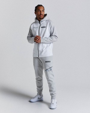 Hoodrich Cycle Joggers Grey/White Mexico | RBZT56901