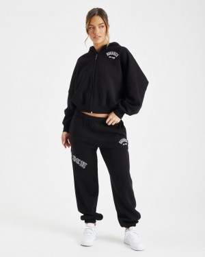 Hoodrich Dawn Joggers Negros Mexico | NVMX49028