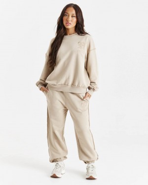 Hoodrich Edge Joggers Beige Mexico | YABQ08319