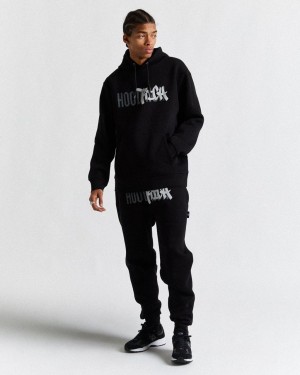Hoodrich Graffiti Joggers Black/Greys Mexico | SPIJ81273