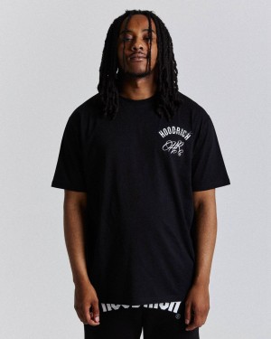 Hoodrich Heat T-Shirt Black/White/Grey Mexico | OIQM72560
