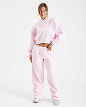 Hoodrich Link Wide Leg Joggers Rosas Mexico | FNBG37185