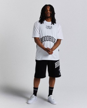 Hoodrich Menace Shorts Black/White/Grey Mexico | HJAK84327