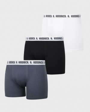 Hoodrich OG Core 3 Pack Boxers Black/White/Grey Mexico | OTCN64813