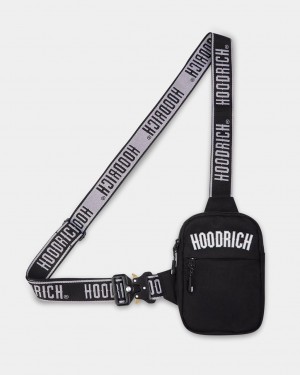 Hoodrich OG Core Clip Mini Bag Black/White Mexico | IAFN86310