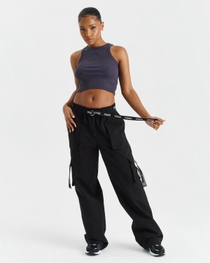 Hoodrich Premier Woven Cargo Pants Negros Mexico | UJBV25341