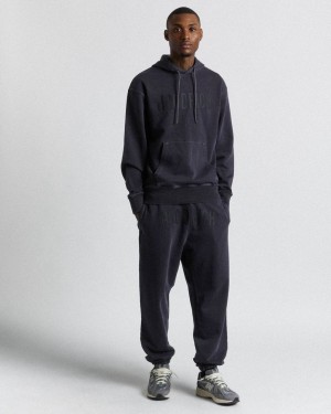 Hoodrich Premium Essentials Joggers Negros Mexico | ELOZ17534