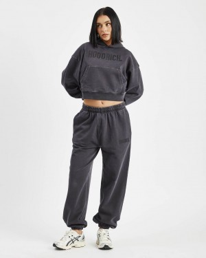 Hoodrich Premium Essentials Joggers Negros Mexico | YBGN39427