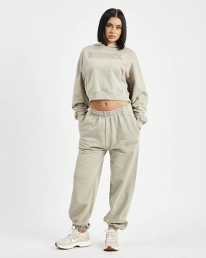 Hoodrich Premium Essentials Joggers Verdes Mexico | BWTY17560
