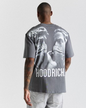 Hoodrich Renaissance Resurgence T-Shirt Grises Mexico | TQZX59423