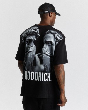 Hoodrich Renaissance Resurgence T-Shirt Negros Mexico | QEOD65081