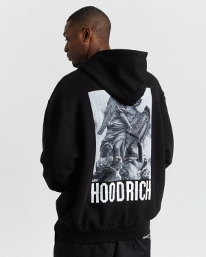 Hoodrich Renaissance Sacred Hoodie Negros Mexico | ZQBF04281