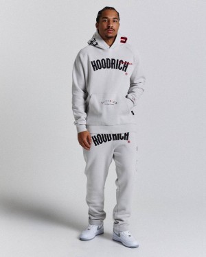 Hoodrich Stature Joggers Grey/Black/Red Mexico | BWQK61405