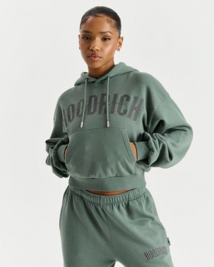 Hoodrich Surface Hoodie Sage Mexico | CVWL12409