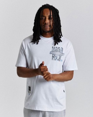 Hoodrich Territory T-Shirt White/Blue Mexico | TNWE10324