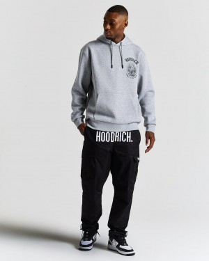 Hoodrich Trek Cargo Pants Black/White Mexico | YBTQ57206