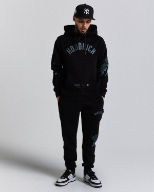 Hoodrich Tycoon Joggers Black/Grey/Blue Mexico | RVQY73460